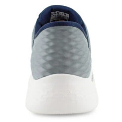'Skechers' Men's Slip-ins: GO WALK Flex-New World - Grey / Navy -Travs Outfitter Store 014899 images 04