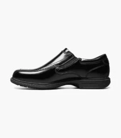 'Nunn Bush' Men's Bleeker Street Slip On - Black -Travs Outfitter Store 07 1