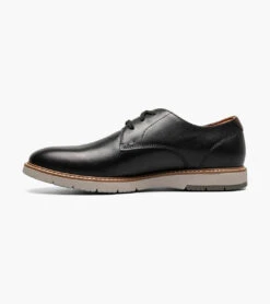 'Florsheim' Men's Vibe Plain Toe Oxford - Black Multi -Travs Outfitter Store 07