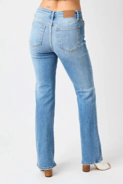 'Judy Blue Jeans' Women's Midrise Vintage Boot Cut - Medium Blue Wash -Travs Outfitter Store 10.25.2023JUDYBLUE10721