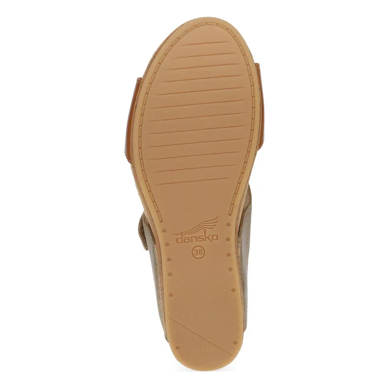 'DANSKO' Women's Shannon Sandal - Gold / Tan 6 'DANSKO' Women's Shannon Sandal - Gold / Tan - Image 6