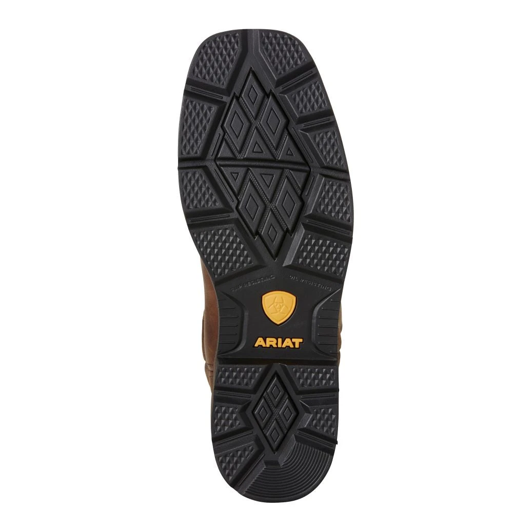 'Ariat' Men's 10" Groundbreaker Int. Met Guard EH Steel Toe - Brown 3 'Ariat' Men's 10" Groundbreaker Int. Met Guard EH Steel Toe - Brown - Image 3