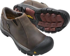 'Keen Outdoor' Men's Brixen Low 200GR WP Slip On - Slate Black / Madder Brown -Travs Outfitter Store 1002269 PPS large
