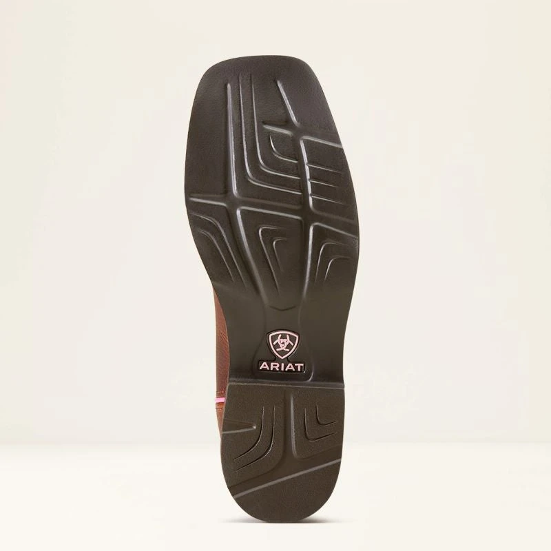 'Ariat' Women's 9" Delilah Stretchfit Square Toe - Dark Cottage / Ole Blue 4 'Ariat' Women's 9" Delilah Stretchfit Square Toe - Dark Cottage / Ole Blue - Image 4