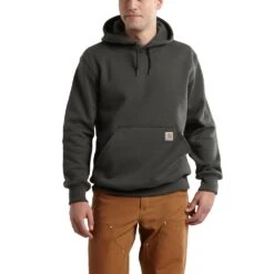 'Carhartt' Men's Rain Defender Paxton Heavyweight Hoodie - Peat