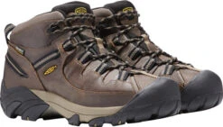 'Keen Outdoor' Men's Targhee II WP Mid Hiker - Shitake / Brindle (Wide) -Travs Outfitter Store 1012126 PLA med