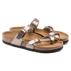 'Birkenstock' Women's Mayari Birko-Flor® Sandal - Graceful Taupe -Travs Outfitter Store 1016408 pair