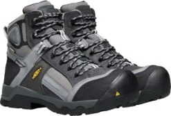 'Keen Utility' Men's 6" Davenport 400GR SR WP Comp Toe - Magnet / Steel Grey -Travs Outfitter Store 1017804 PLA large