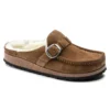 'Birkenstock' Women's Buckley Shearlin - Tea / Natural