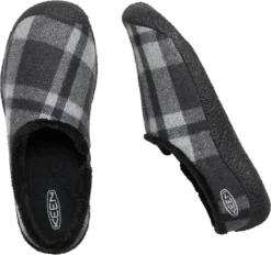 'Keen Outdoor' Women's Howser Slide - Black Plaid / Black -Travs Outfitter Store 1021846 PLD large