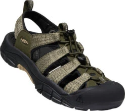'Keen Outdoor' Men's Newport H2 Sandal - Forest Night / Black -Travs Outfitter Store 1022250 FLR large