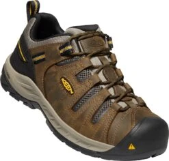 'Keen Utility' Men's Flint II EH Soft Toe - Cascade Brown / Golden Rod -Travs Outfitter Store 1023241 3Q large