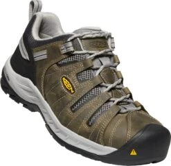 'Keen Utility' Men's Flint II EH Steel Toe - Gargoyle / Paloma -Travs Outfitter Store 1023267 3Q large