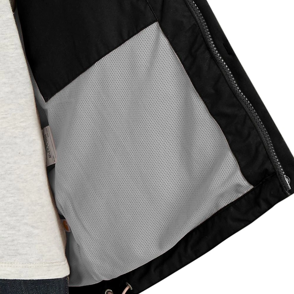 'Carhartt' Women's Relaxed Fit Heavy Weight Storm Jacket - Black 2 'Carhartt' Women's Relaxed Fit Heavy Weight Storm Jacket - Black - Image 2