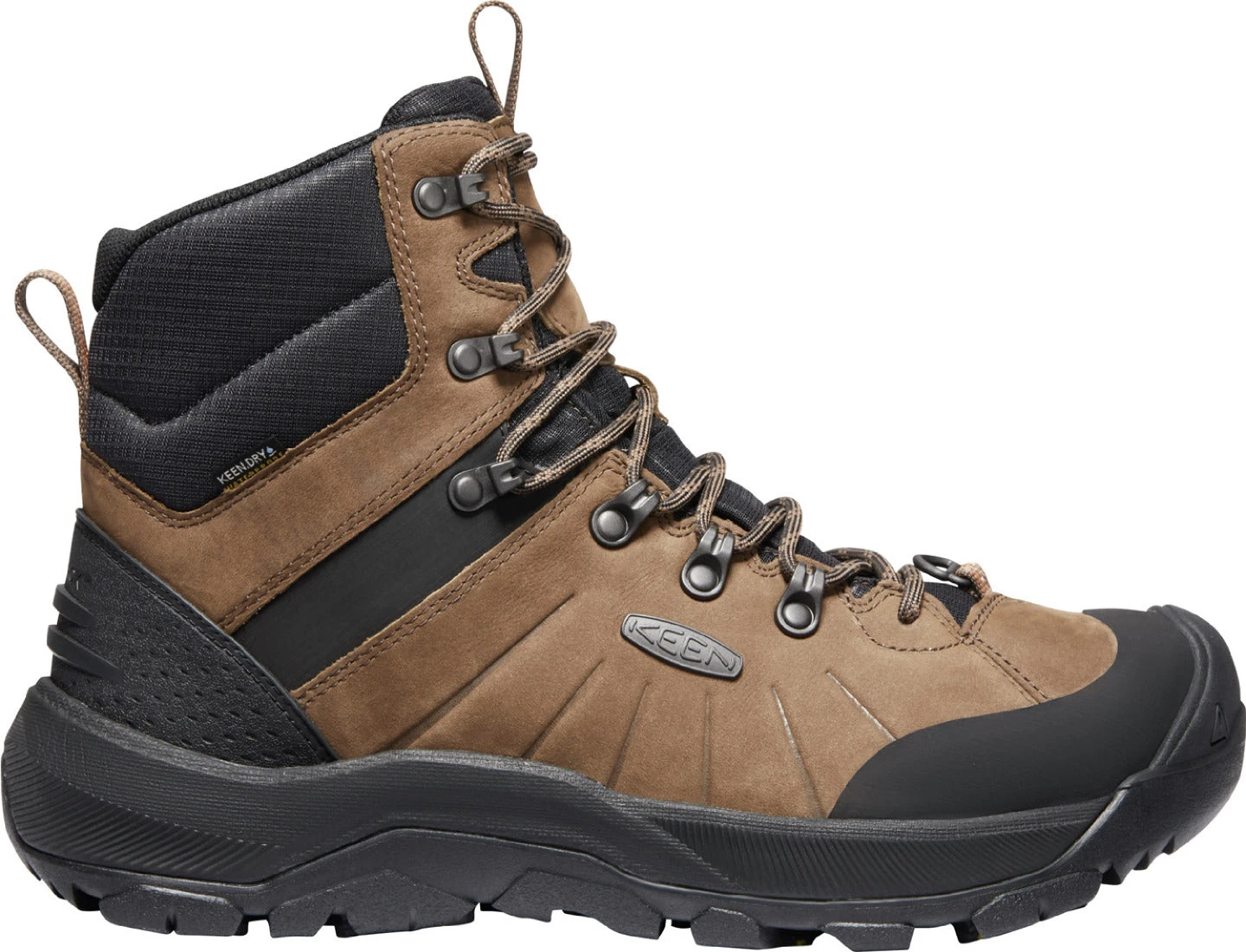 'Keen Outdoor' Men's Revel IV Mid Polar WP Boot - Dark Earth / Caramel Cafe 1 'Keen Outdoor' Men's Revel IV Mid Polar WP Boot - Dark Earth / Caramel Cafe