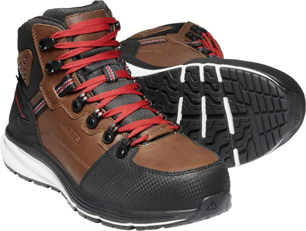 'Keen Utility' Men's Red Hook EH WP Comp Toe Hiker - Tobacco / Black 5 'Keen Utility' Men's Red Hook EH WP Comp Toe Hiker - Tobacco / Black - Image 5