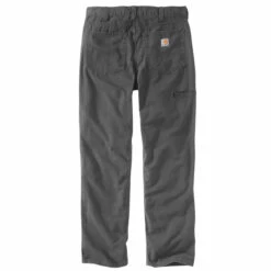 'Carhartt' Men's Rugged Flex® Flex Relaxed Canvas 5-Pocket Pant - Gravel -Travs Outfitter Store 102517 039 Back S19