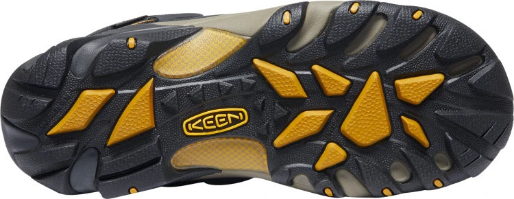 'Keen Utility' Women's Lansing EH WP Steel Toe Hiker - Raven Black / Tawny Olive 3 'Keen Utility' Women's Lansing EH WP Steel Toe Hiker - Raven Black / Tawny Olive - Image 3