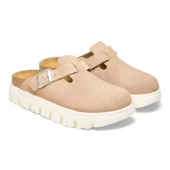 'Birkenstock' Women's Boston Chunky Clog - Warm Sand 10 'Birkenstock' Women's Boston Chunky Clog - Warm Sand -Travs Outfitter Store 1026176 pair