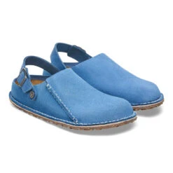 'Birkenstock' Women's Lutry Premium Suede Slipper - Elemental Blue 10 'Birkenstock' Women's Lutry Premium Suede Slipper - Elemental Blue -Travs Outfitter Store 1026361 pair