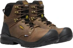 'Keen Utility' Men's 6" Independence EH WP Comp Toe - Dark Earth / Black -Travs Outfitter Store 1026487 PLA med