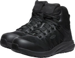 'Keen Utility' Men's Vista Energy Mid EH Int. MetGuard Carbon Toe - Black / Raven -Travs Outfitter Store 1027108 PLA med
