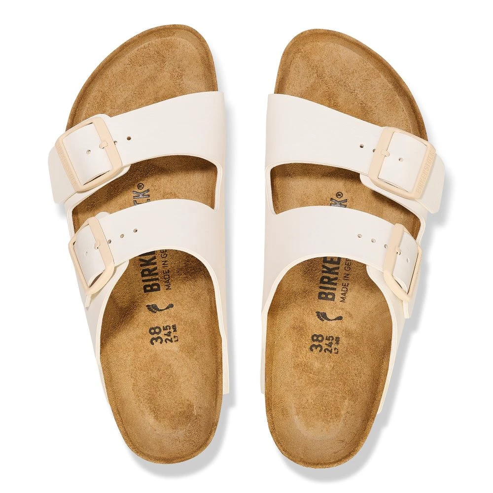 'Birkenstock' Women's Arizona - Eggshell 2 'Birkenstock' Women's Arizona - Eggshell - Image 2