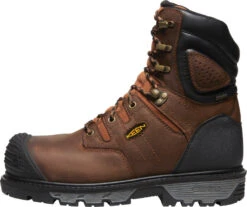'Keen Utility' Men's 8" Camden 600GR EH WP Carbon-Fiber Toe - Brown / Black -Travs Outfitter Store 1027673 P L med