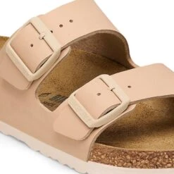 'Birkenstock' Women's Arizona Birko-Flor Sandal - New Beige -Travs Outfitter Store 1027721 detail 1