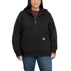 'Carhartt' Women's Clarksburg Full Zip Hoodie - Black