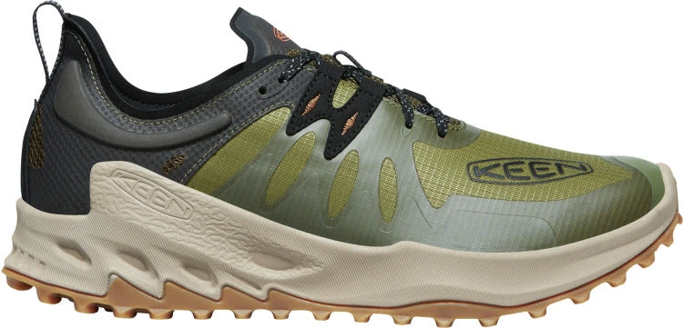 'Keen Outdoor' Men's Zionic Speed Hiking Shoes - Dark Olive / Scarlet Ibis 1 'Keen Outdoor' Men's Zionic Speed Hiking Shoes - Dark Olive / Scarlet Ibis