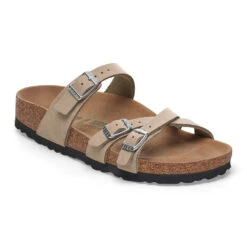 'Birkenstock' Women's Franca Vegan - Silky Grey Taupe