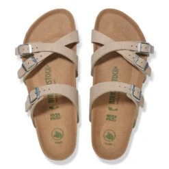 'Birkenstock' Women's Franca Vegan - Silky Grey Taupe 5 'Birkenstock' Women's Franca Vegan - Silky Grey Taupe -Travs Outfitter Store 1029238 top