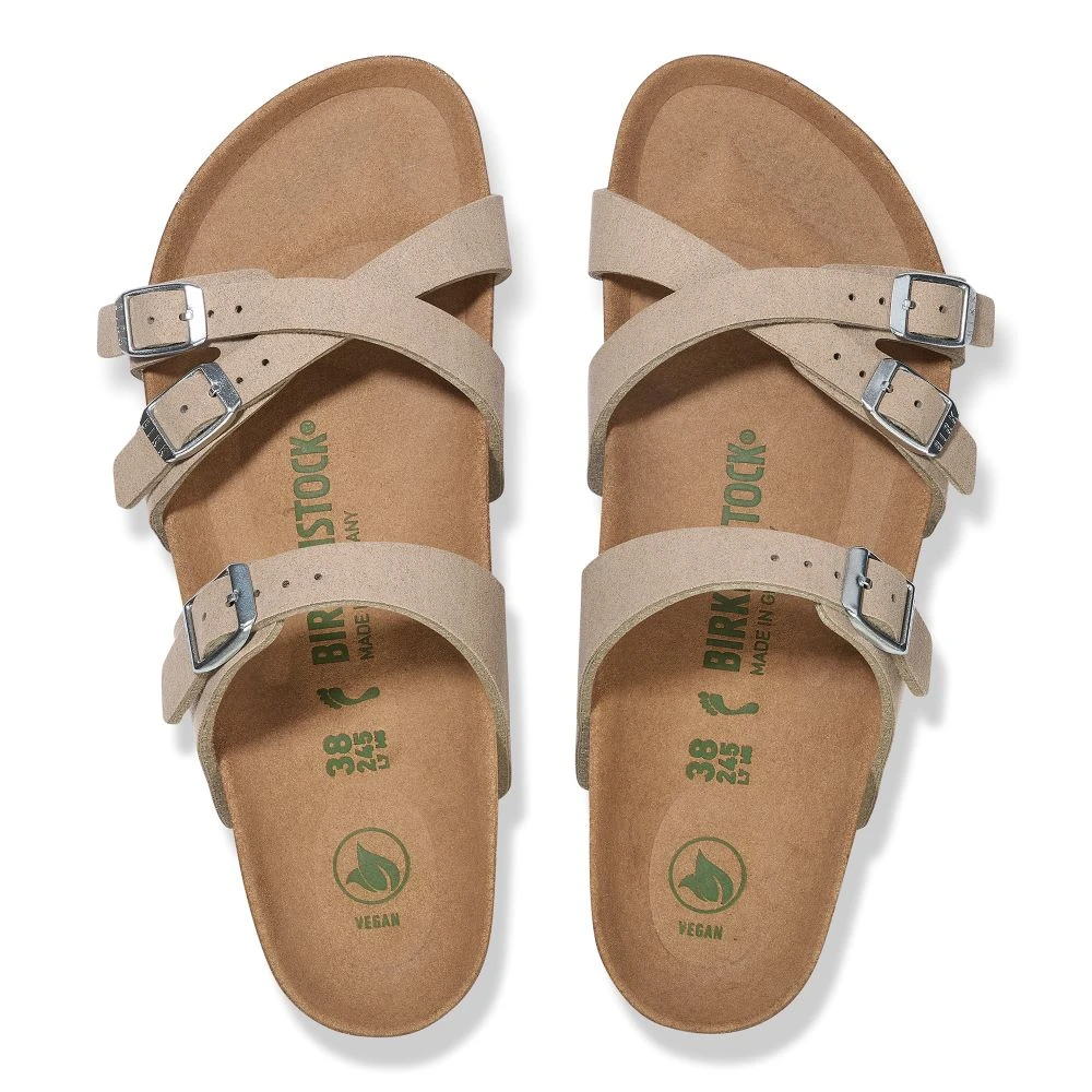 'Birkenstock' Women's Franca Vegan - Silky Grey Taupe 3 'Birkenstock' Women's Franca Vegan - Silky Grey Taupe - Image 3