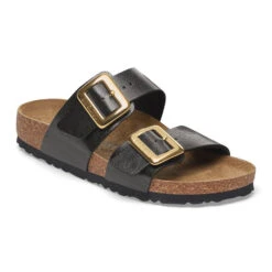 'Birkenstock' Women's Sydney Luxe Buckle - Graceful Licorice