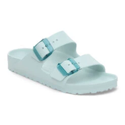 'Birkenstock' Women's Arizona Eva Stealth - Surf Green