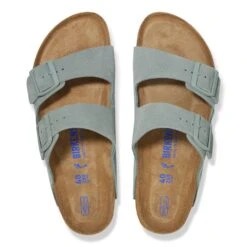 'Birkenstock' Women's Arizona Soft Footbed - Pure Sage -Travs Outfitter Store 1029709 1029774 top