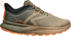 'Keen Outdoor' Men's 450 Dirt Hiking Shoe - Light Curry / Orange Pepper
