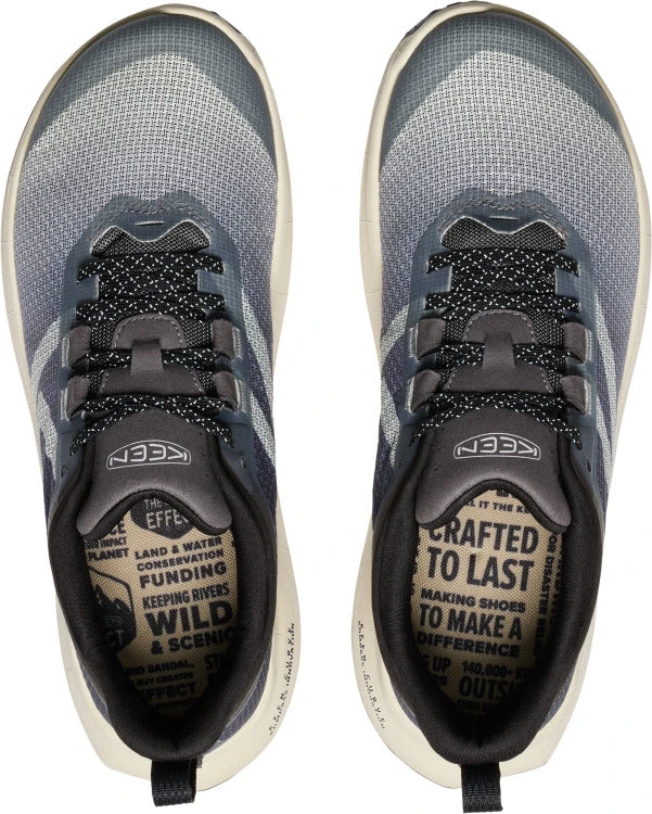 'Keen Outdoor' Men's 450 Dirt Hiking Shoe - Star White / Magnet 2 'Keen Outdoor' Men's 450 Dirt Hiking Shoe - Star White / Magnet - Image 2