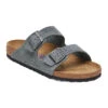 'Birkenstock' Men's Arizona Soft Footbed - Basalt Grey