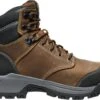 'Keen Utility' Men's 6" Evanston EH WP Metguard - Bison / Black