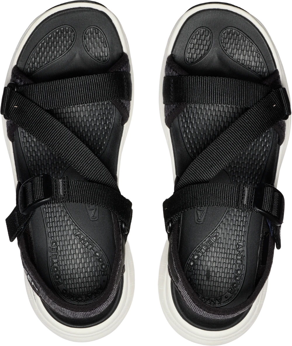 'Keen Outdoor' Women's Open Toe Leiki - Black / Star White 3 'Keen Outdoor' Women's Open Toe Leiki - Black / Star White - Image 3