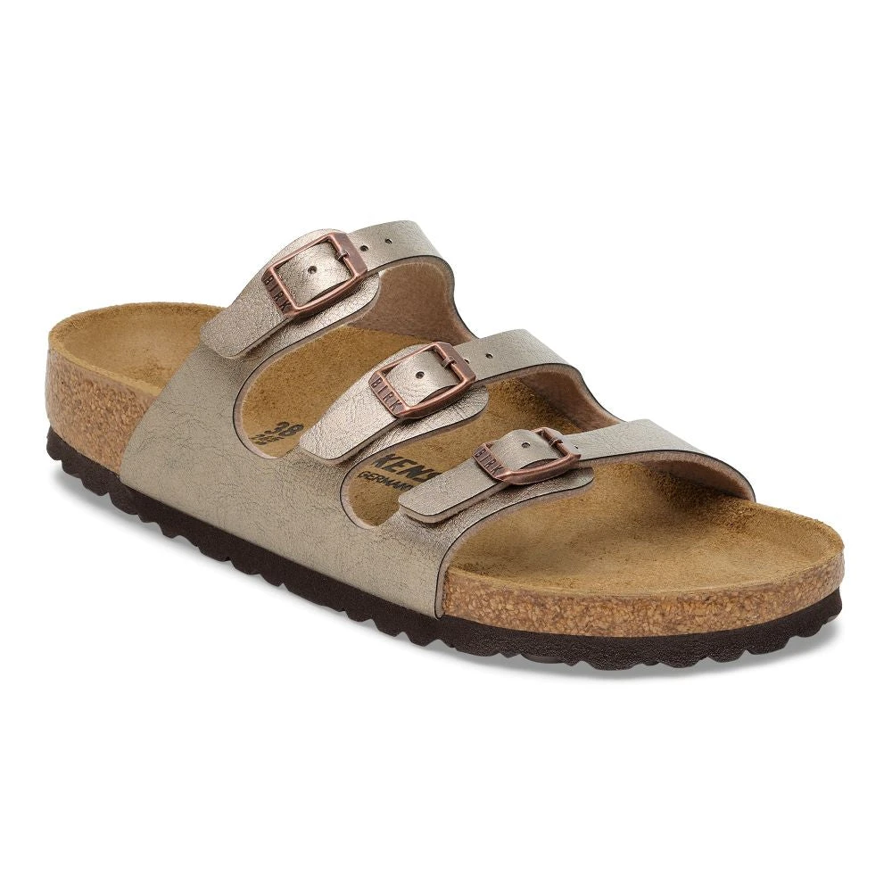 'Birkenstock' Women's Florida Soft Bed Footbed Sandal - Graceful Taupe 1 'Birkenstock' Women's Florida Soft Bed Footbed Sandal - Graceful Taupe