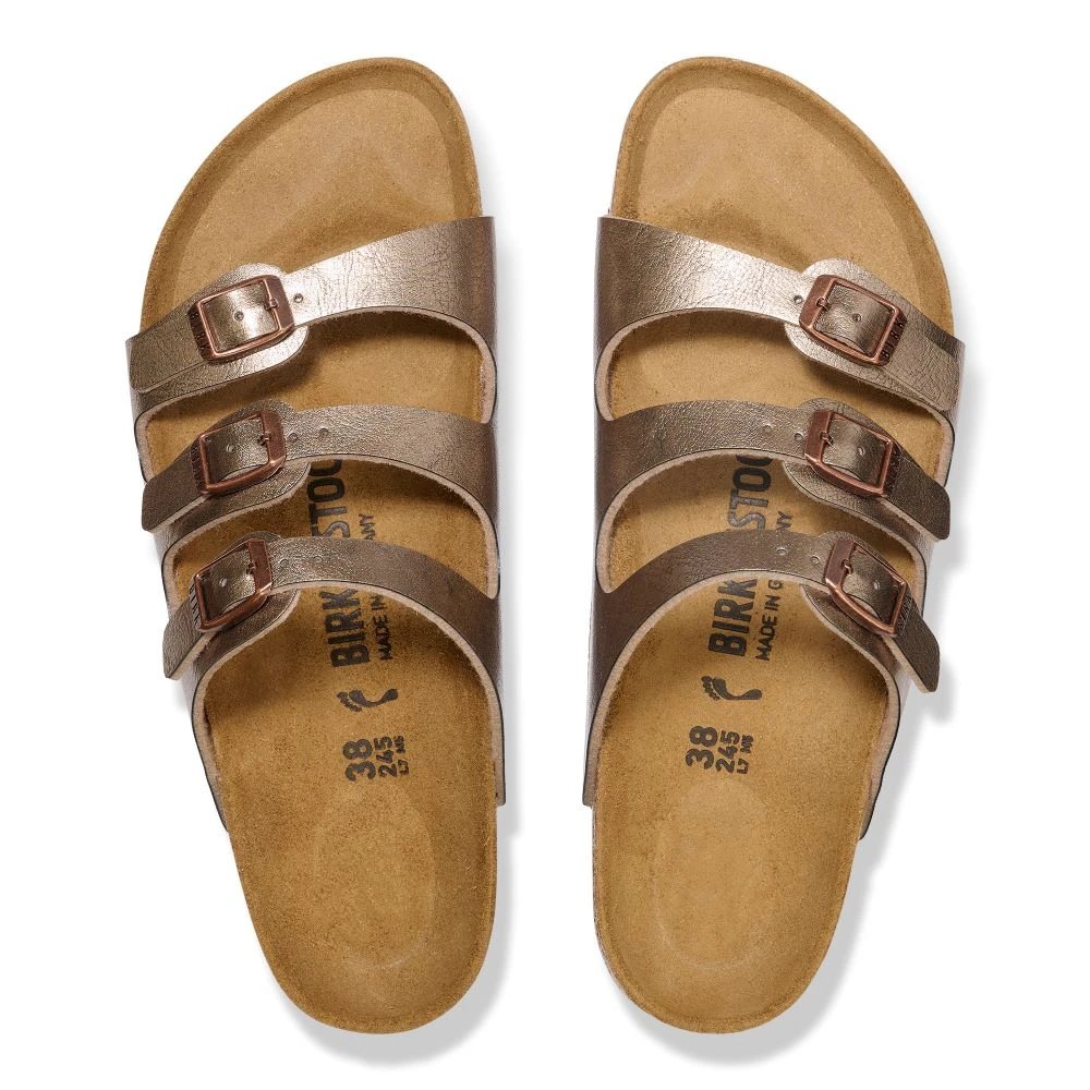 'Birkenstock' Women's Florida Soft Bed Footbed Sandal - Graceful Taupe 2 'Birkenstock' Women's Florida Soft Bed Footbed Sandal - Graceful Taupe - Image 2