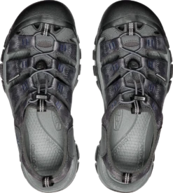 'Keen Outdoor' Men's Newport H2 Sandal - Magnet / Chevron -Travs Outfitter Store 1030672 PLU large