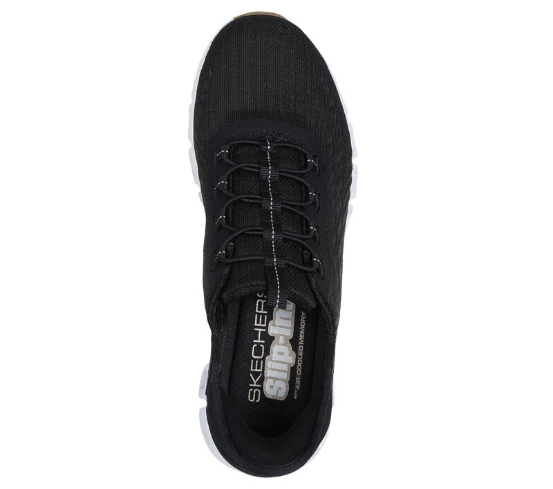 'Skechers' Women's Glide-Step Tranquility - Black / White 3 'Skechers' Women's Glide-Step Tranquility - Black / White - Image 3