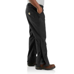 'Carhartt' Men's Storm Defender® Loose Fit Heavyweight Pant - Black -Travs Outfitter Store 104675 BLK AVR MS22 b