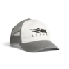 'Sitka' Men's Icon Lo Pro Trucker Cap - Woodsmoke