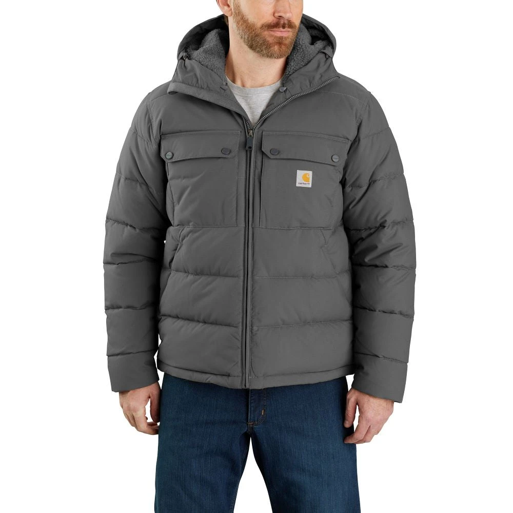 'Carhartt' Men's Montana Loose Fit Insulated Jacket-Level 4 Extreme Warmth Rating - Gravel 1 'Carhartt' Men's Montana Loose Fit Insulated Jacket-Level 4 Extreme Warmth Rating - Gravel