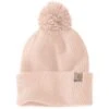 'Carhartt' Women's Knit Pom Pom Cuffed Beanie - Georgia Peach